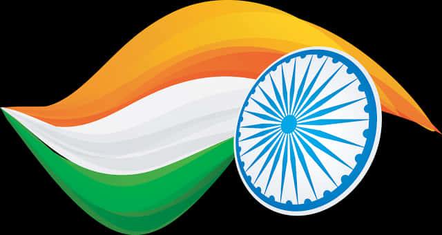 India National Flag Graphic PNG Image