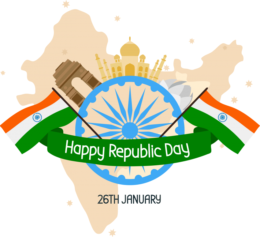 India Republic Day Celebration PNG Image