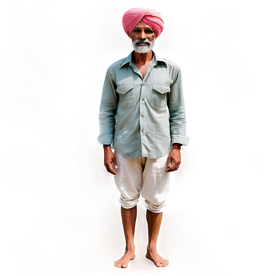 Indian Farmer Png Cgd PNG Image