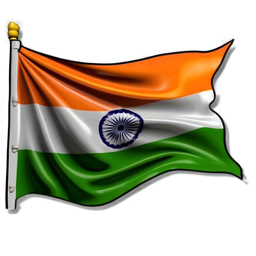 Indian Flag At Sunrise Png 06112024 PNG Image