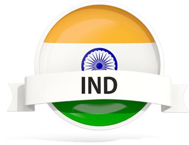 Indian Flag Emblem I N D Banner PNG Image