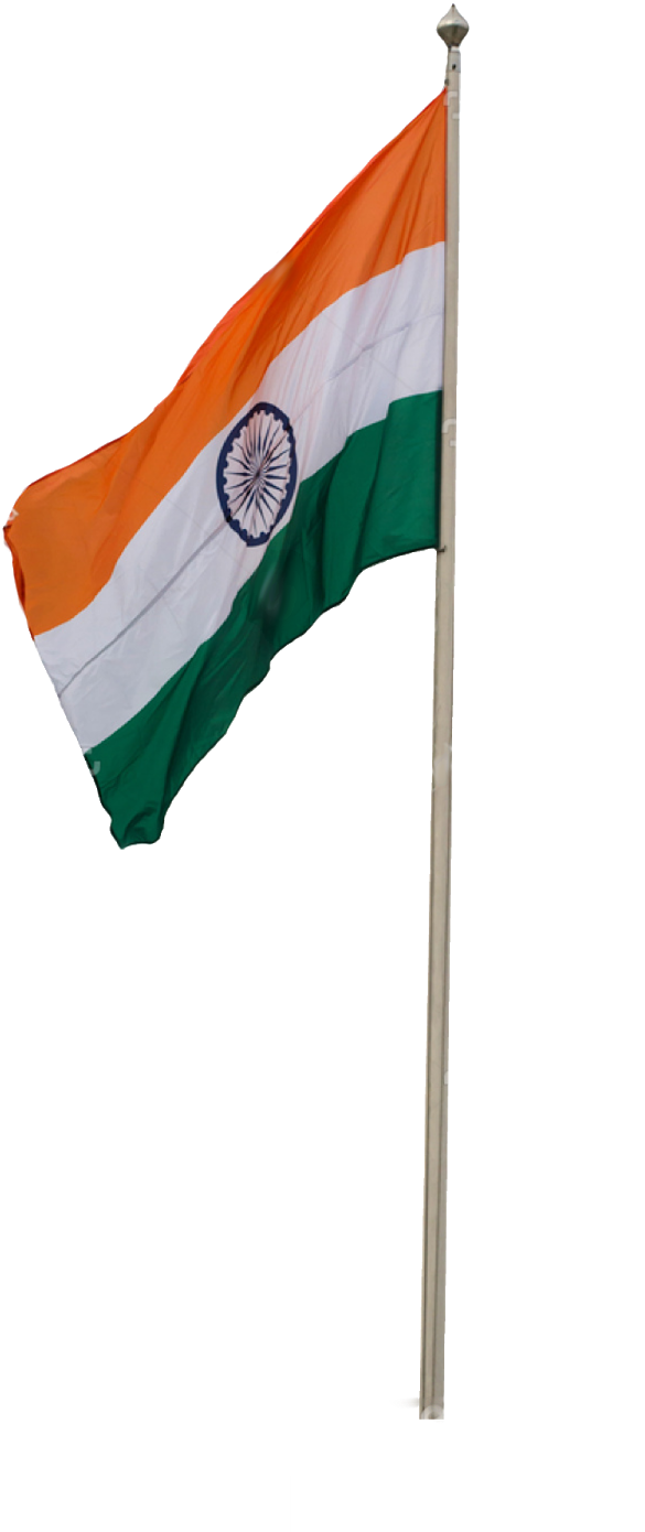 Indian Flagon Pole PNG Image