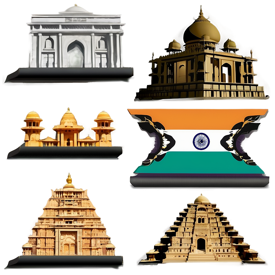 Indian Historical Monuments Png 06132024 PNG Image