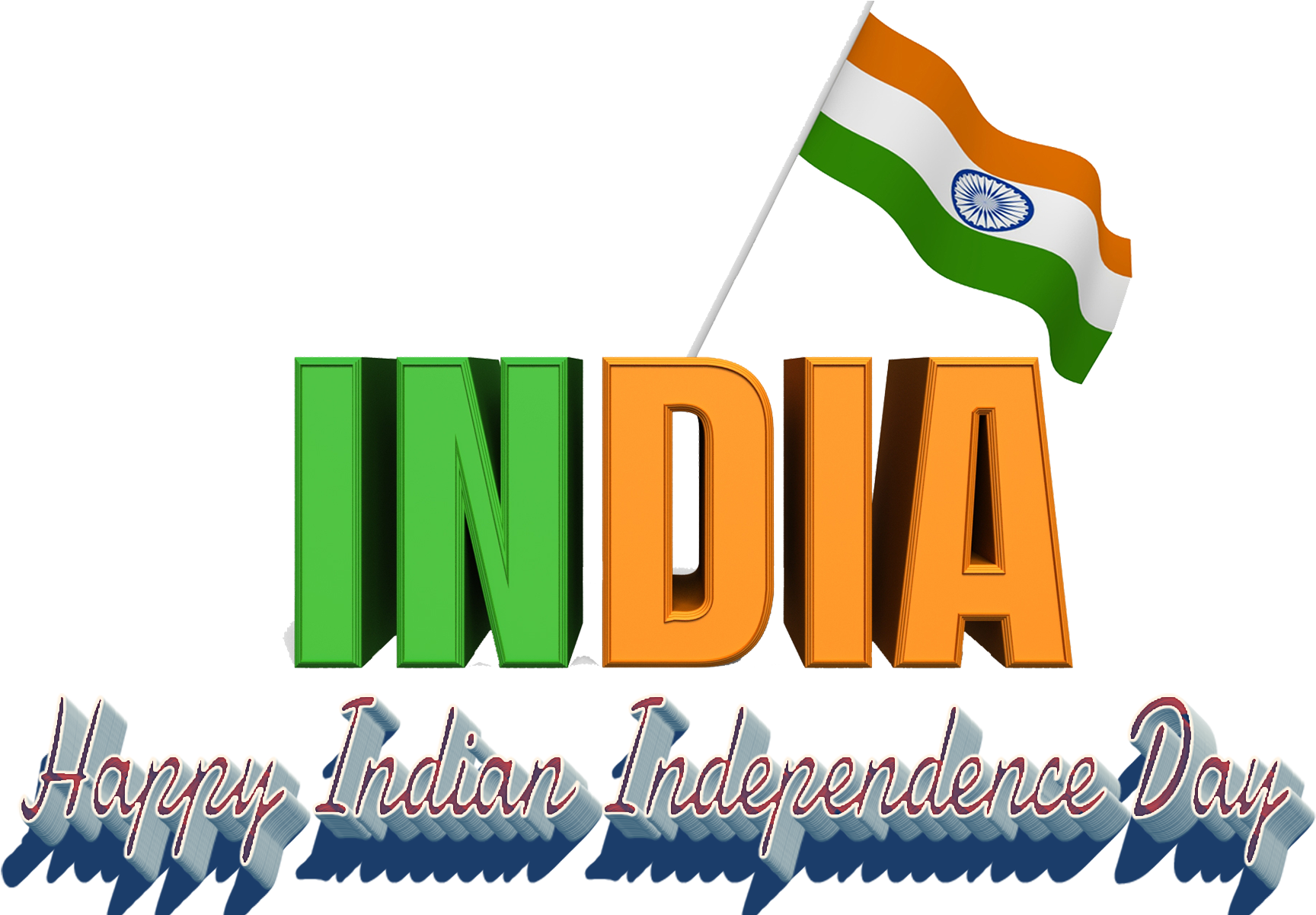 Indian Independence Day Celebration Banner PNG Image