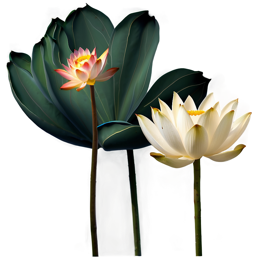 Indian Lotus Flower Png Ddh13 PNG Image