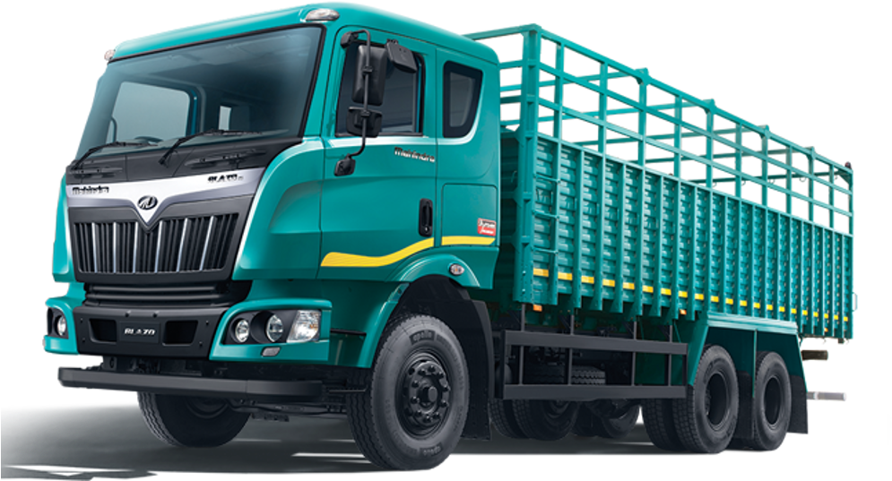 Indian Mahindra Blazo Truck PNG Image