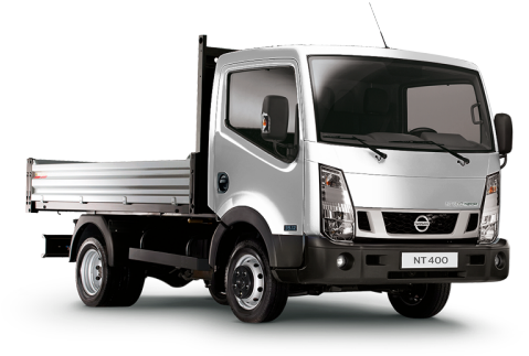 Indian Nissan N T400 Lorry Side View PNG Image