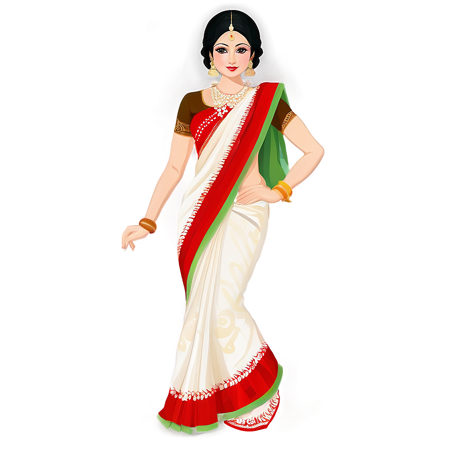 Indian Saree Design Png 67 PNG Image