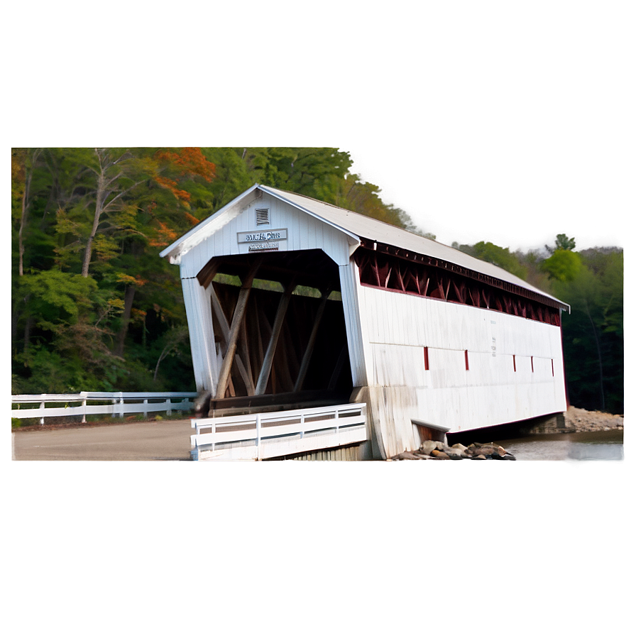 Indiana Covered Bridge Png 73 PNG Image