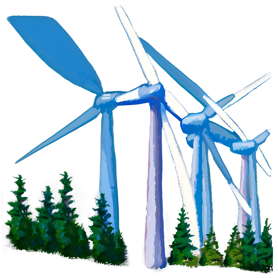 Indiana Wind Farm Png Fnv56 PNG Image