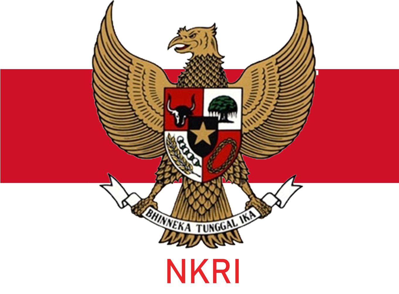 Indonesian Garuda Pancasila Emblem PNG Image