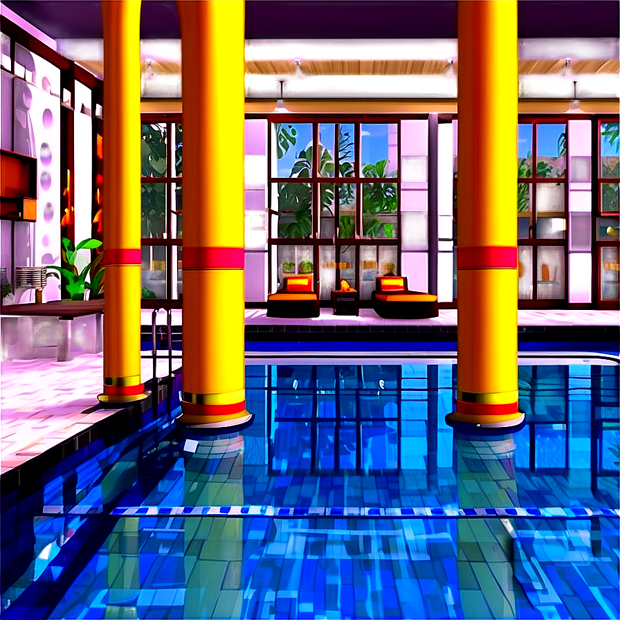 Indoor Swimming Pool Png 06122024 PNG Image