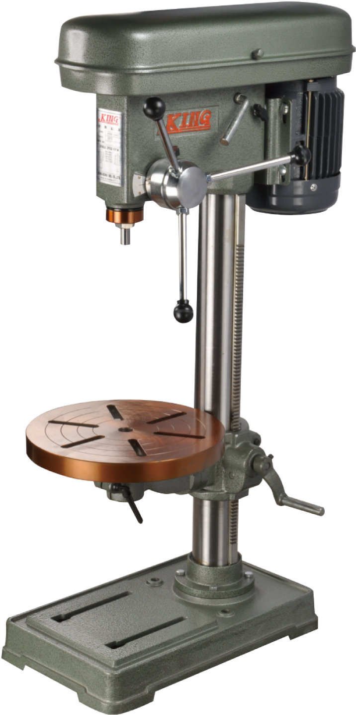 Industrial Bench Drill Press PNG Image