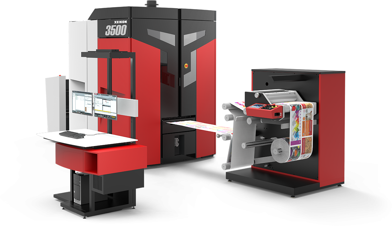 Industrial Digital Printing System PNG Image