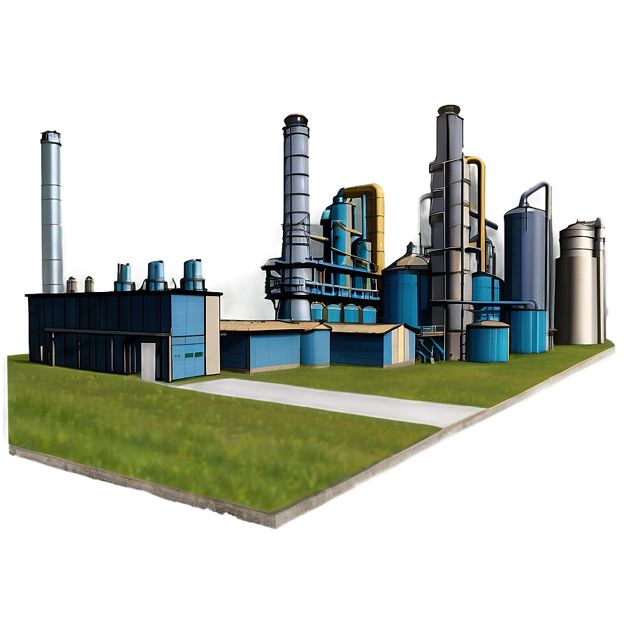 Industrial Factory Png Ruv52 PNG Image