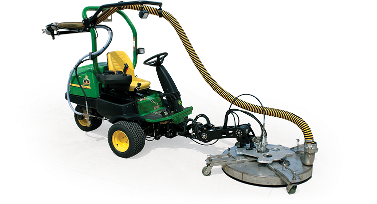 Industrial Floor Cleaning Machine PNG Image