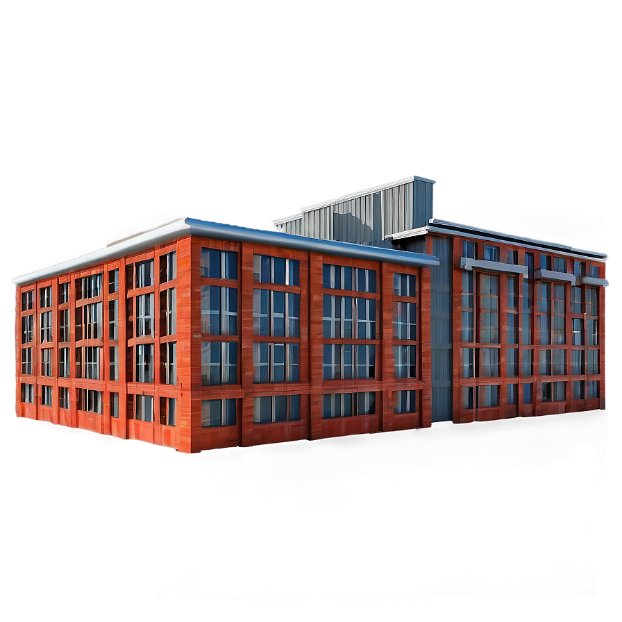 Industrial Loft Building Png 05232024 PNG Image