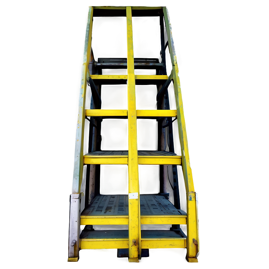 Industrial Metal Stairs Png Rai26 PNG Image