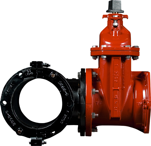 Industrial Red Metal Pipe Valve.png PNG Image