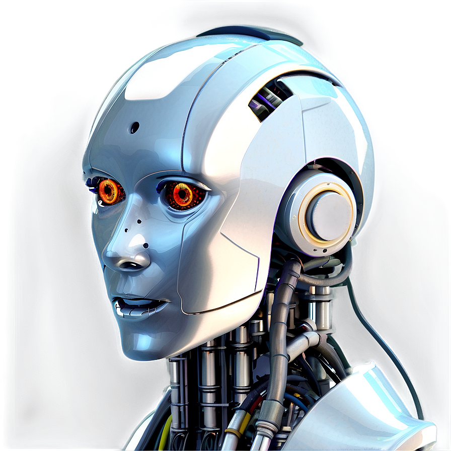 Industrial Robot Head Png 06212024 PNG Image