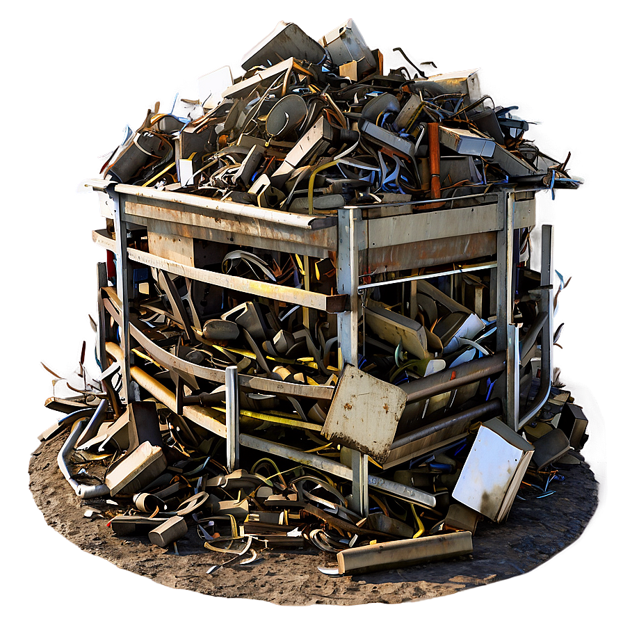 Industrial Scrap Metal Heap Png 48 PNG Image