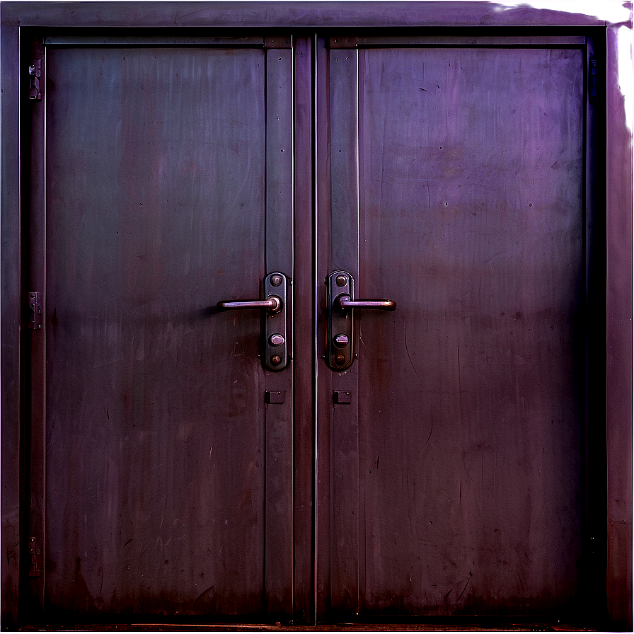 Industrial Steel Door Png Qik PNG Image