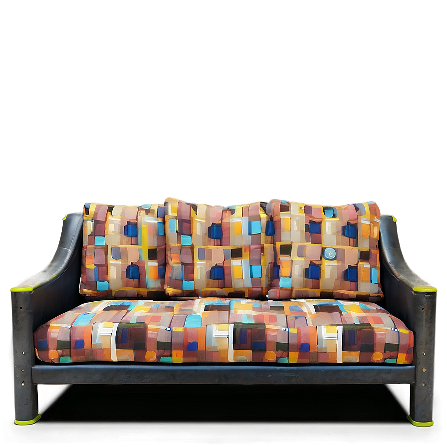 Industrial Style Sofa Png 05252024 PNG Image