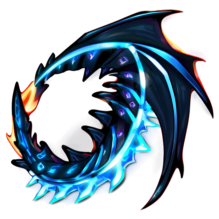 Inferno Dragon Wings Illustration Png 06122024 PNG Image