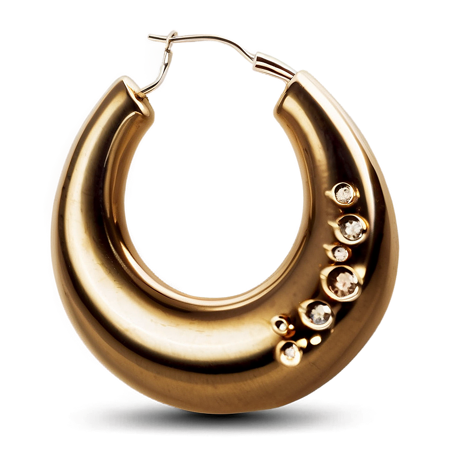 Infinity Hoop Earring Png Liw PNG Image