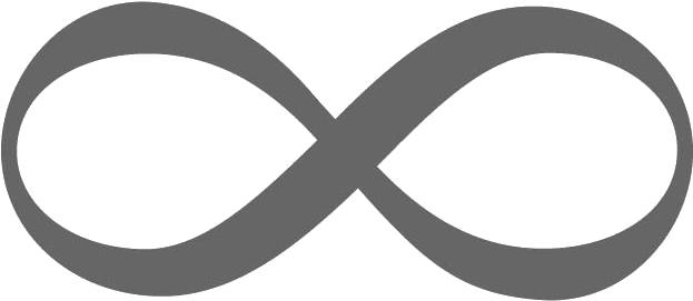 Infinity Symbol Graphic PNG Image