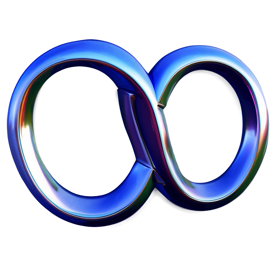 Infinity Symbol In High-style Png Oqa PNG Image