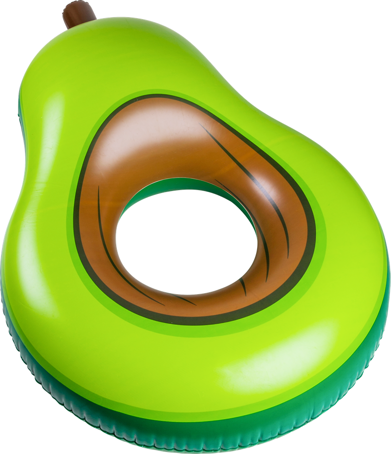 Inflatable Avocado Pool Float PNG Image