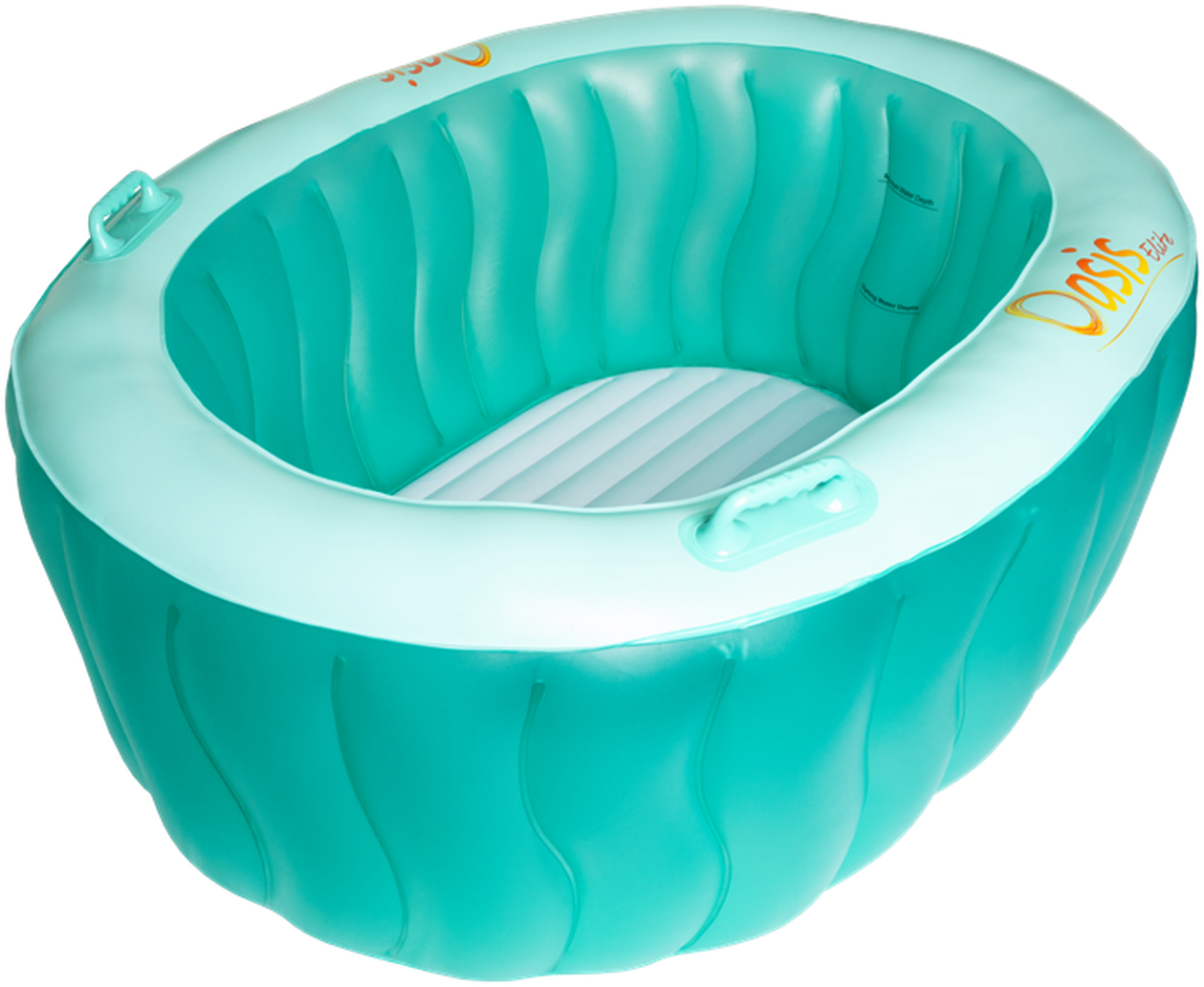 Inflatable Oasis Relaxation Pool PNG Image