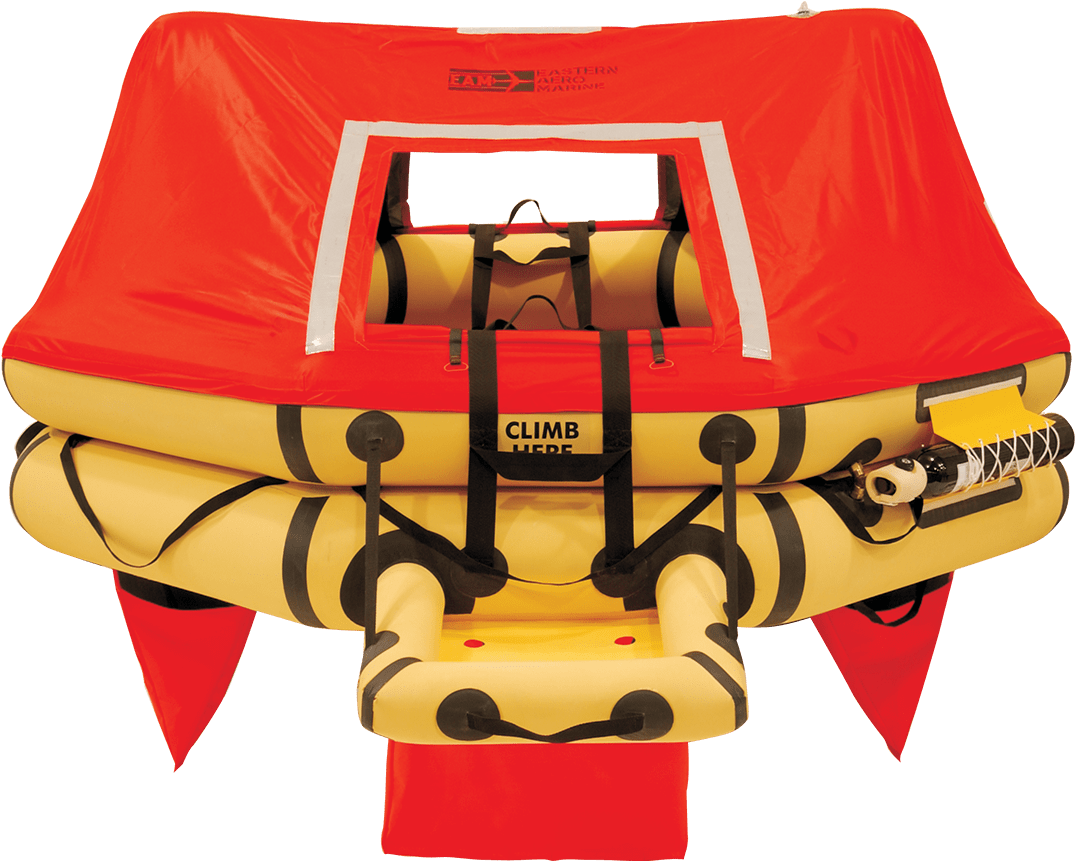 Inflatable Raft Top View PNG Image