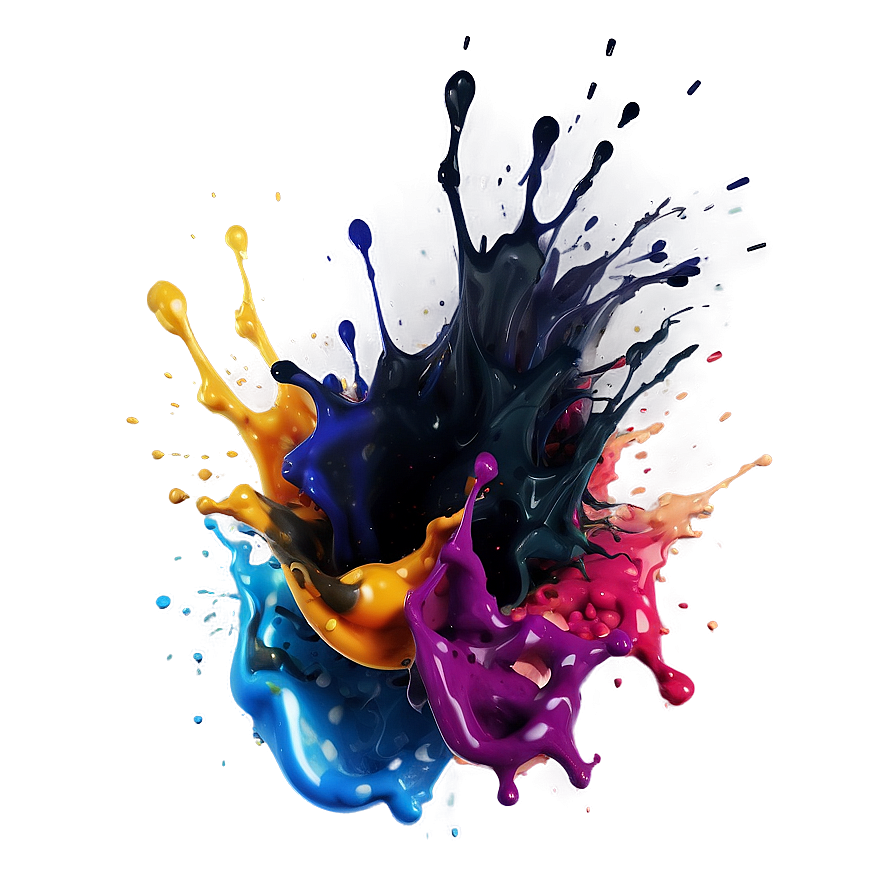 Ink Splash Effect Png 11 PNG Image