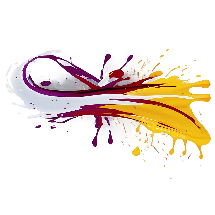 Ink Splash Paint Stroke Png 93 PNG Image