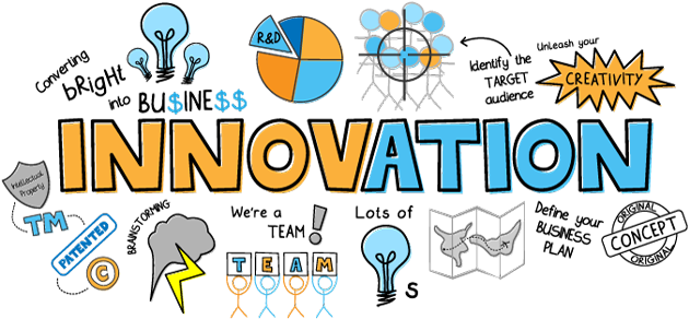 Innovation_ Concept_ Collage PNG Image