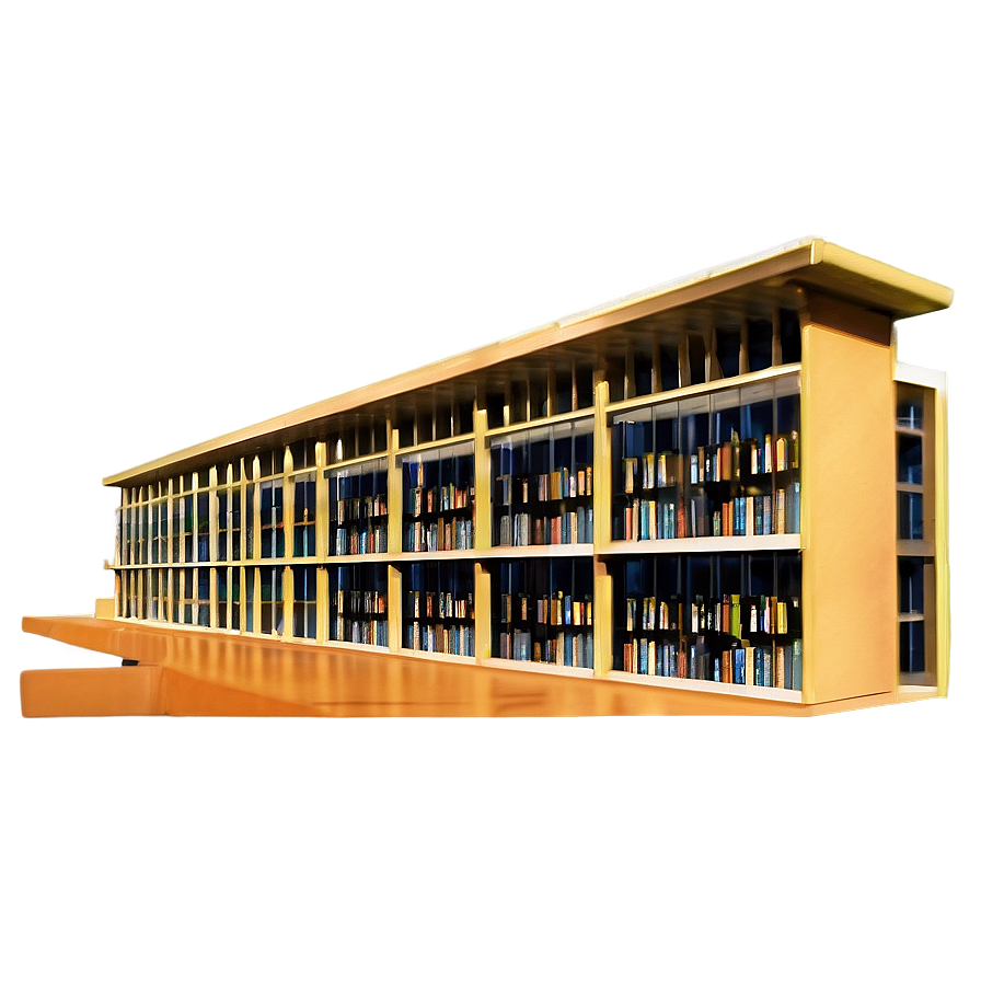 Innovative Library Building Png Enu12 PNG Image