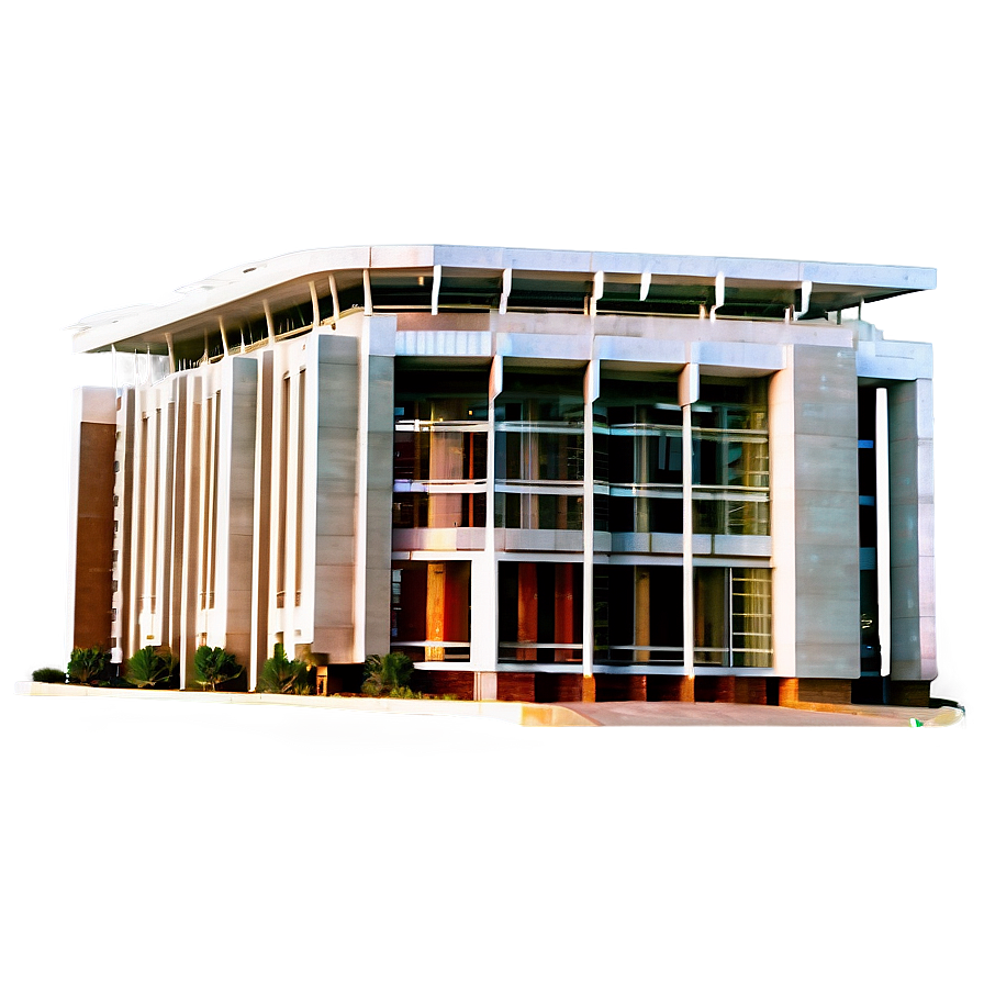 Innovative Library Building Png Wst PNG Image