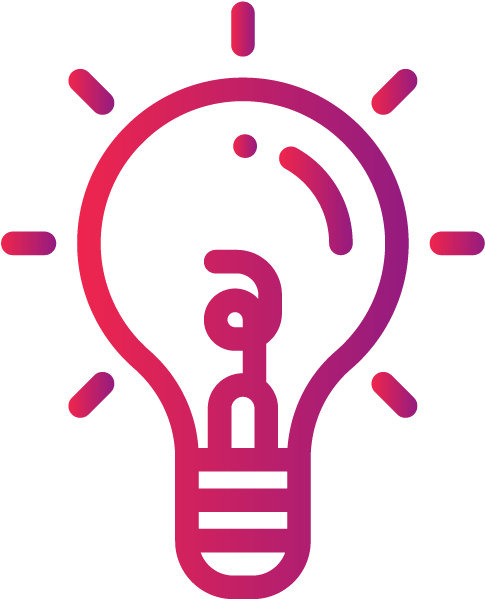 Innovative Lightbulb Graphic PNG Image