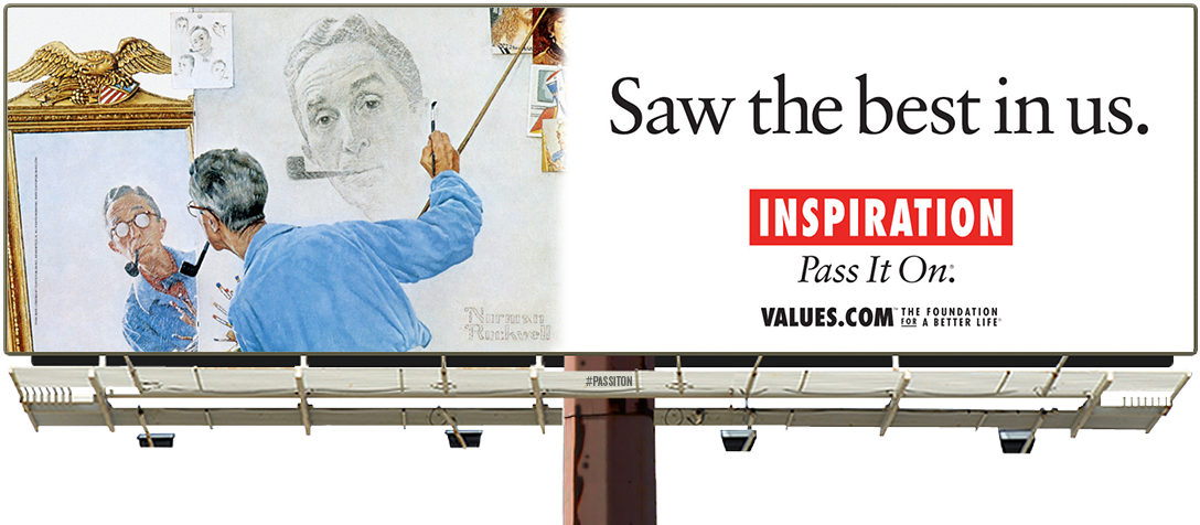 Inspirational Artist Billboard PNG Image