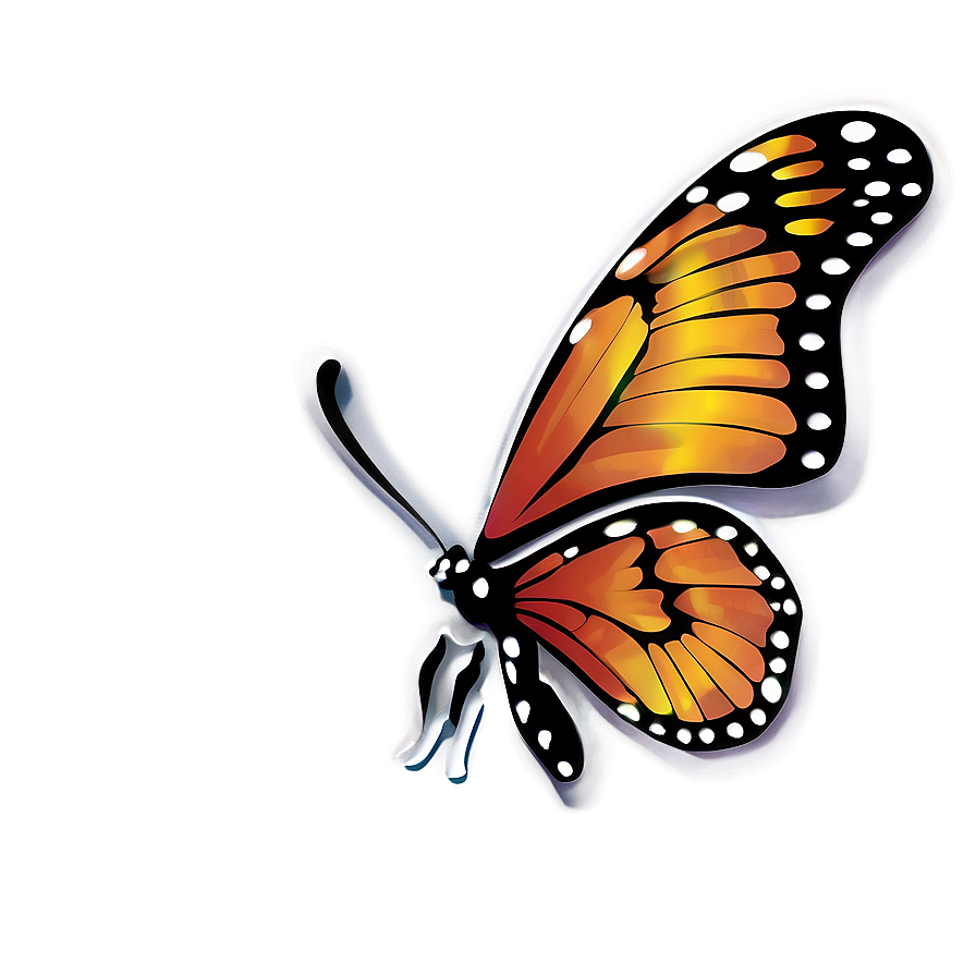 Inspirational Butterfly Outline Png 63 PNG Image