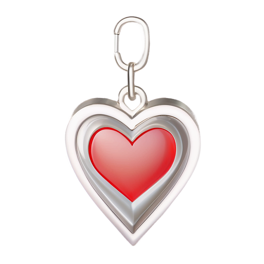 Instagram Heart Keychain Png Nwq55 PNG Image