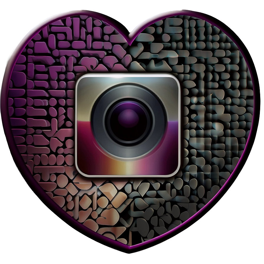 Instagram Heart Tattoo Png Bkj PNG Image