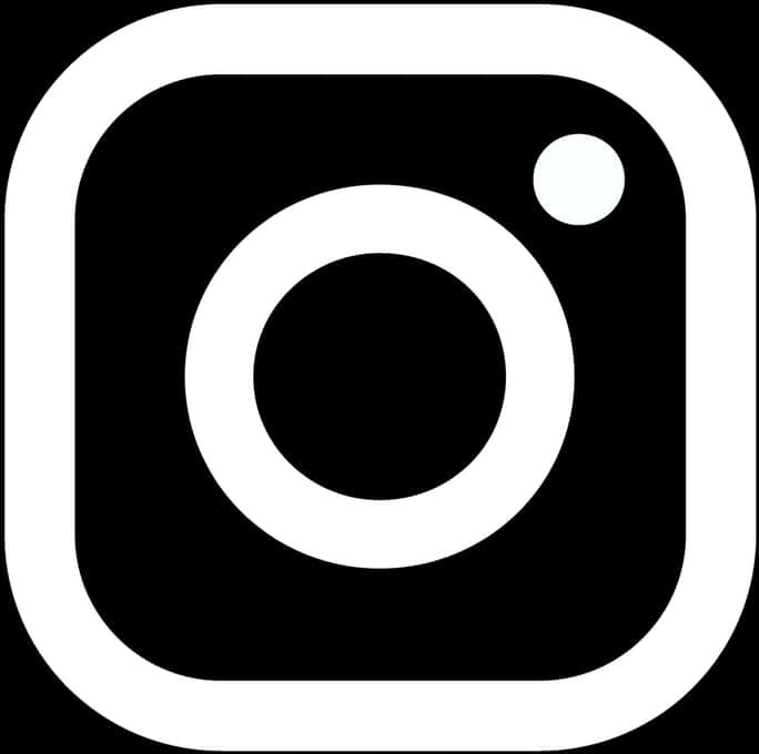 Instagram Logo White Icon PNG Image