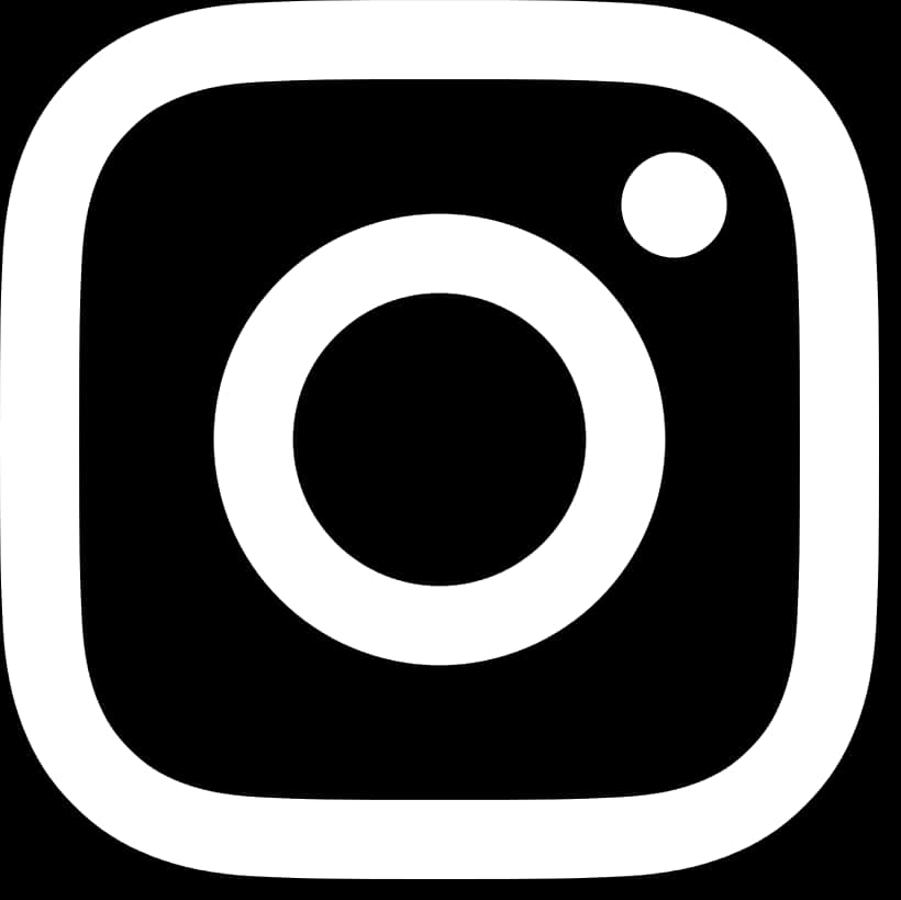 Instagram Logo White Icon PNG Image