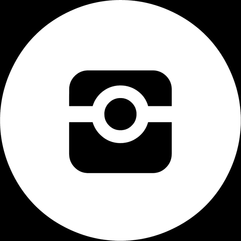 Instagram Logo White Icon PNG Image