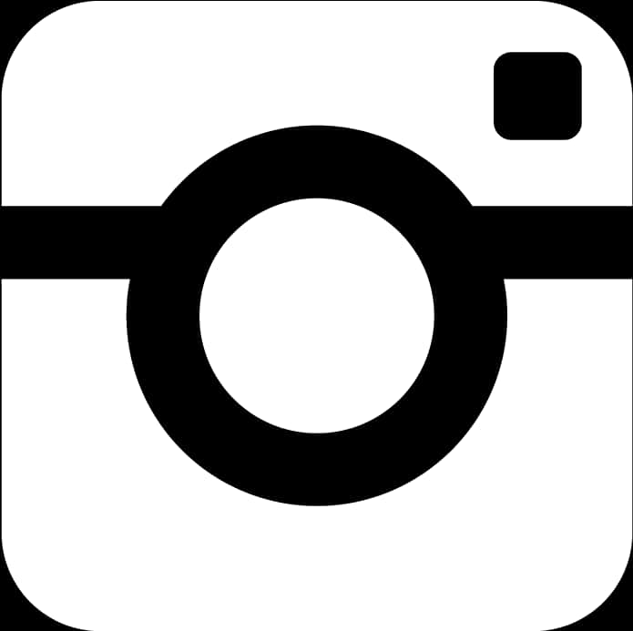 Instagram Logo White Icon PNG Image