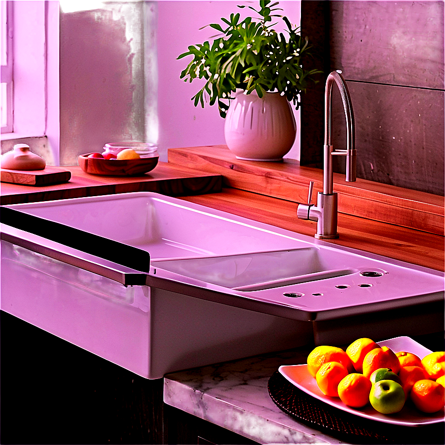 Integrated Kitchen Sink Countertop Png 06122024 PNG Image