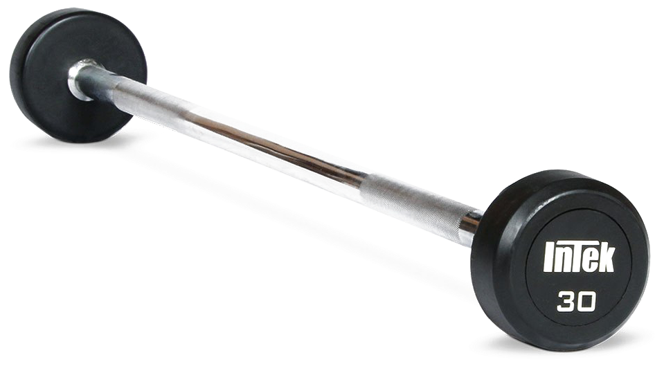 Intek30 Pound Barbell Weight Equipment PNG Image